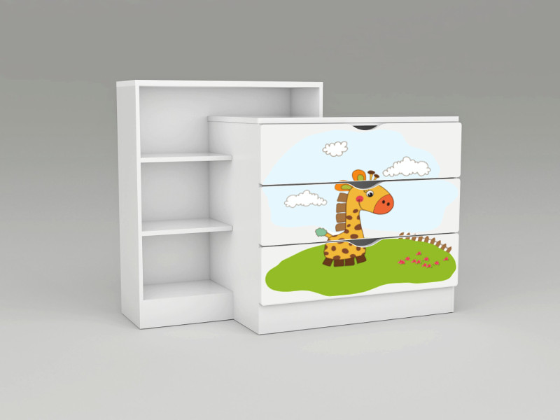 Becks komoda XXL DUO žirafka